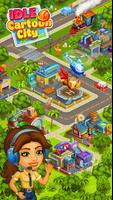 Idle Cartoon City syot layar 1