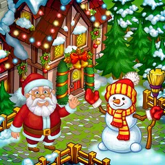 Snow Farm - Santa Family story アプリダウンロード