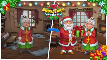 2 Schermata Snow Farm - Santa Family story