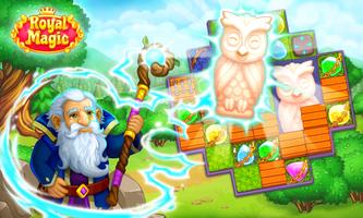 Magic Match3: Prince unicorn lovely story quest syot layar 1