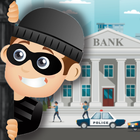 Bank robbery : Thief Escape icône