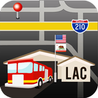 LACoFD Fire Station Directory Zeichen