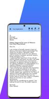 AI Application Letter Creator capture d'écran 1