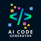 Generador de código AI icono