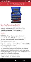 Ford Rotunda Tool & Equipment capture d'écran 3