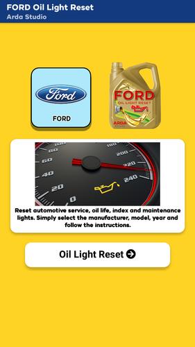 Download Oil Light Reset FORD 1.0 Android APK File