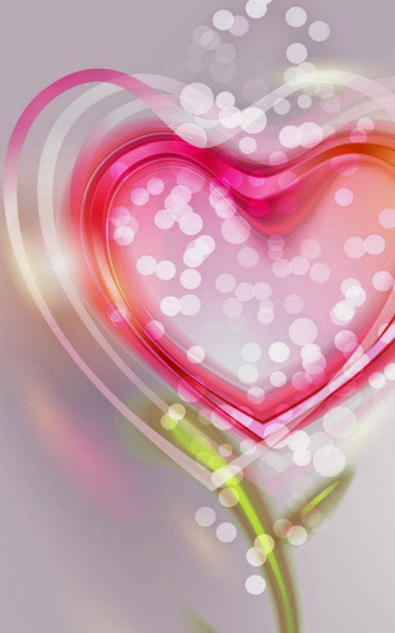 HD Romantic Hearts Wallpaper For Android APK Download