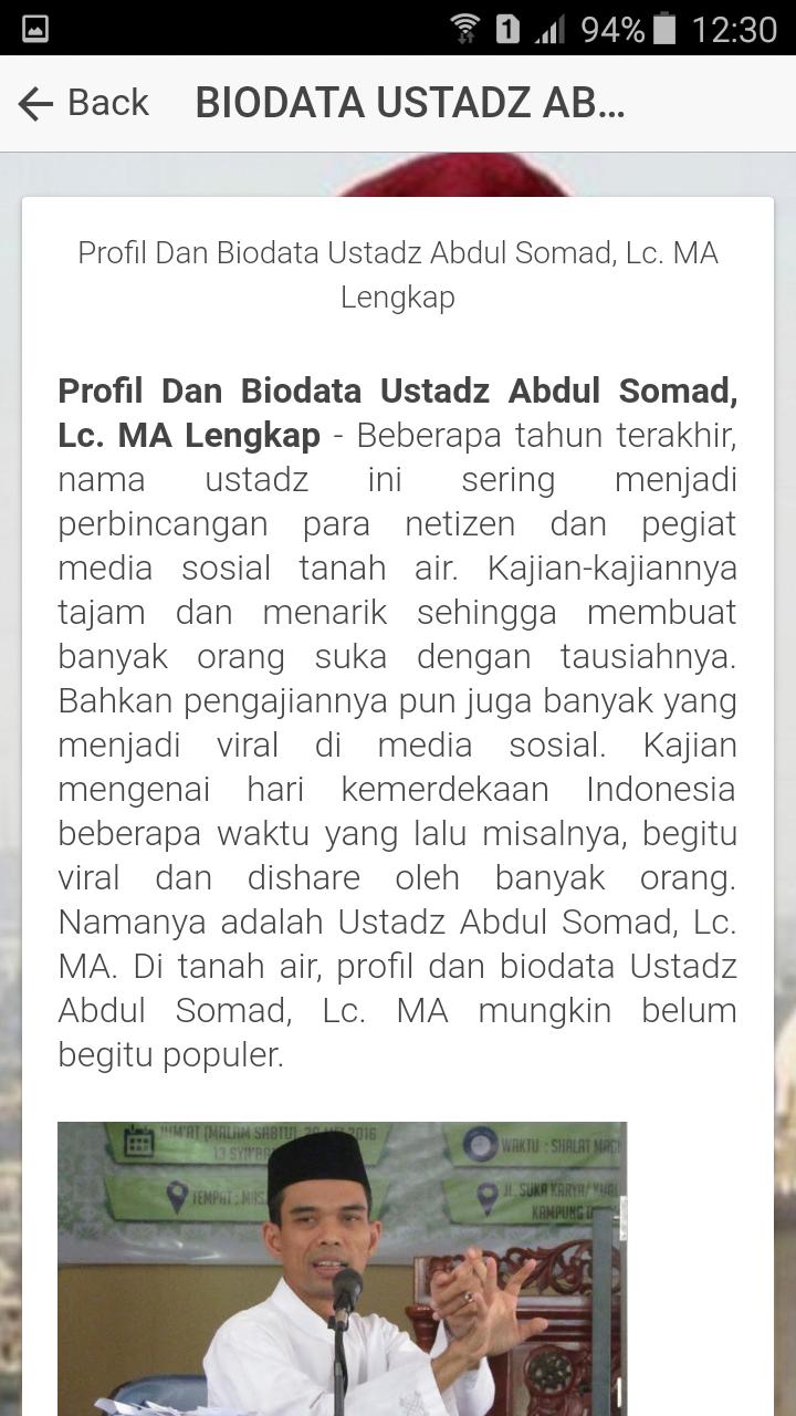 Doa Dzikir Ust Abdul Somad Mp3 Terbaru For Android Apk Download