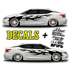 Car Decal Sticker Ideas आइकन