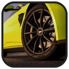 Car Wheel Rims Designs أيقونة