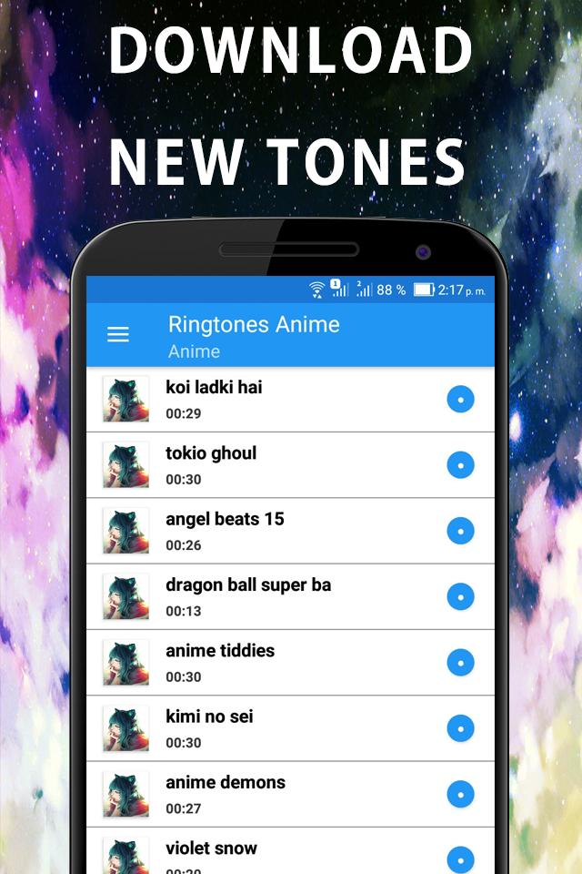 日本のアニメの着メロ For Android Apk Download