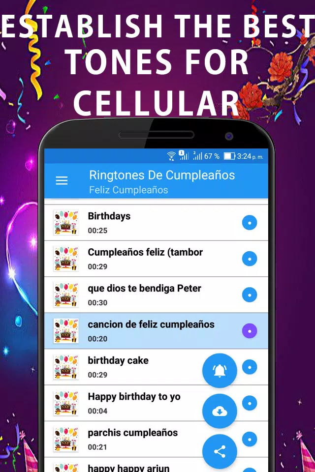 Descarga de APK de Tonos de Feliz Cumpleaños para Android feliz parchis guitarra Descarga de APK de Tonos de Feliz Cumpleaños para Android