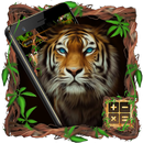 Thème tigre de la forêt APK