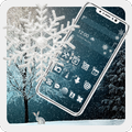 Forest magical winter theme