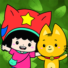 Millie and Lou: Colouring Zeichen