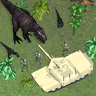 Army vs Dinosaur icône