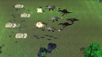1 Schermata Army vs Dinosaur