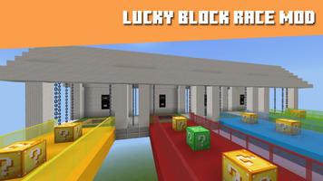 Mod Lucky Block Addon para Min Poster