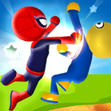 Stickman Fighter: Spider Hero icône