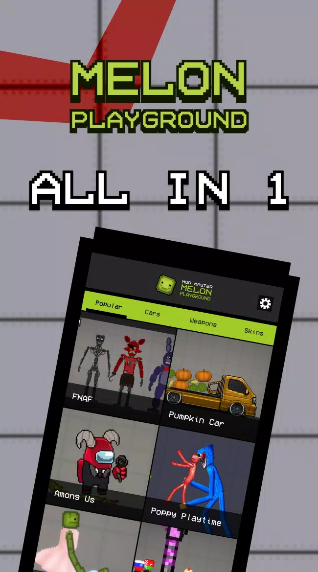 Mod MasterMelon Playground Mod Project Template Android Full Applications  