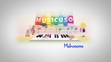 Metronome - Musicuso Affiche