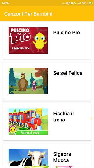 Canzoni Per Bambini For Android Apk Download