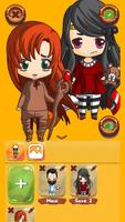 Chibi dolls: Dress Up Game for Girls 포스터