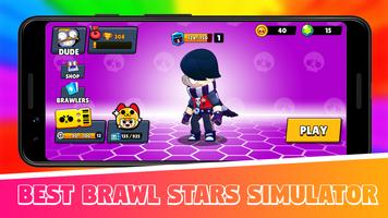 Poster Sumulator Brawl Stars 3D
