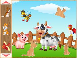 Kids Education Puzzle: Animals 海報