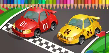 auto da colorare per bambini