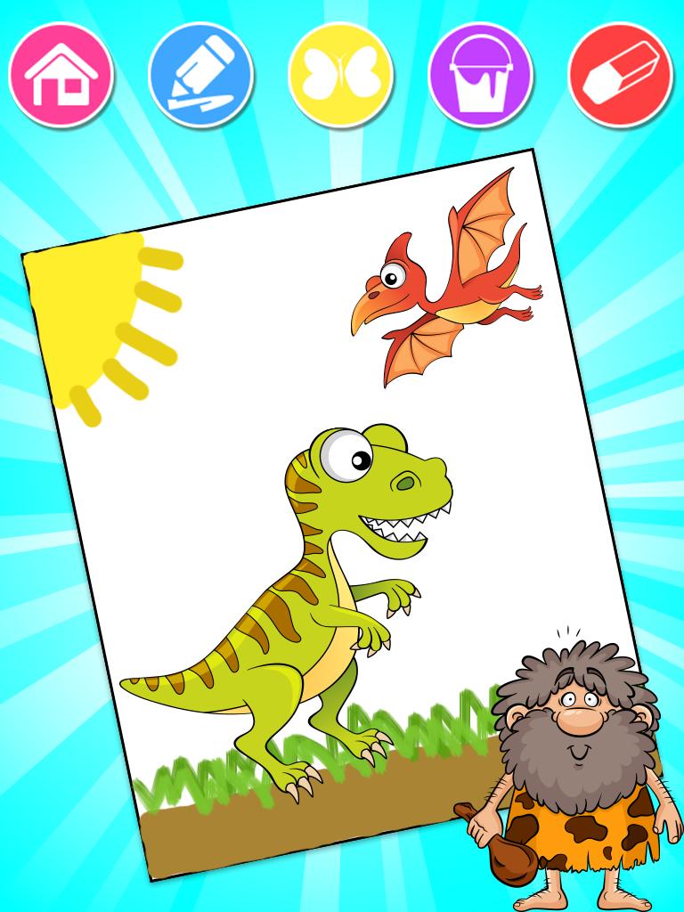  dinosaurus  mewarnai anak  anak  for Android APK Download 