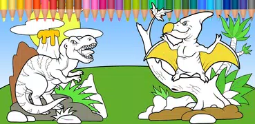 Dinosaurs Coloring Pages 2