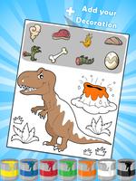 dinosaurios para colorear 2 Poster