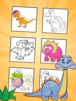 Dinosaurs Coloring Pages 2 ảnh chụp màn hình 2