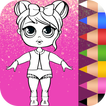 Lol Dolls Coloring Book, Lols & Dresses