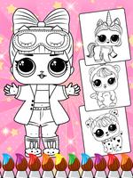 Lol Dolls Coloring Book, Lols & Dresses Screenshot 1