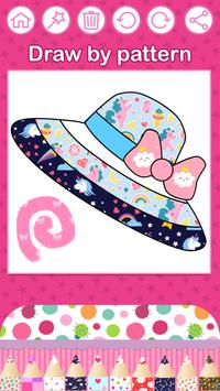 Glitter Dress Colouring Pages for Girls 截图 9