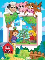 Kids Coloring And Puzzles 截圖 1