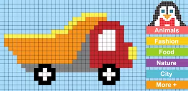 Coloring by Numbers Game 2024