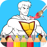 Superhero Coloring Pages