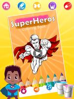 Superhero Coloring Pages penulis hantaran