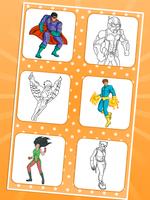 Superhero Coloring Pages screenshot 1