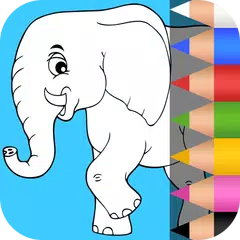 Tiere Färbung: Kinder-Spiel 2 APK Herunterladen