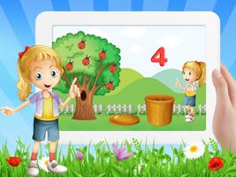 Number, Count & Math for Kids ポスター