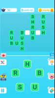 Crossword Play. Connect words. plakat