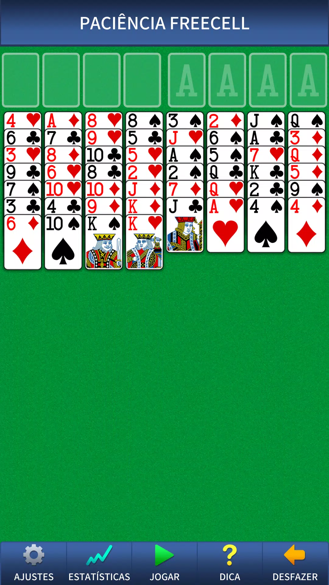 Download do APK de Jogo de paciência Freecell para Android