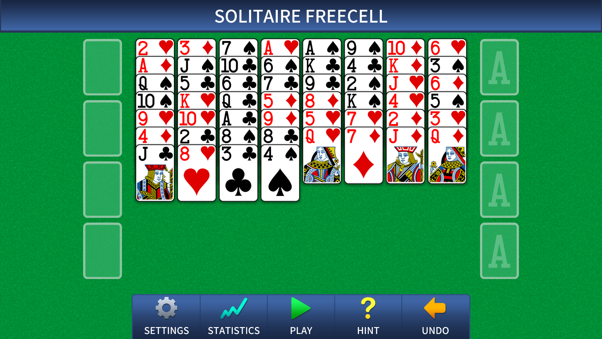 Пасьянс freecell играть