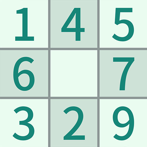 Sudoku Logik-Puzzle.