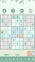 Sudoku. Quebra-cabeça lógico Cartaz