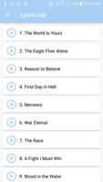 Arch Enemy: Top Songs & Lyrics capture d'écran 1